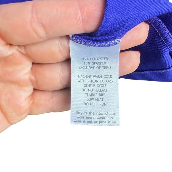 Toad & Co. V-Neck Flowy Soft Purple Knee Length T-Shirt Dress With Pockets - Picture 11 of 11